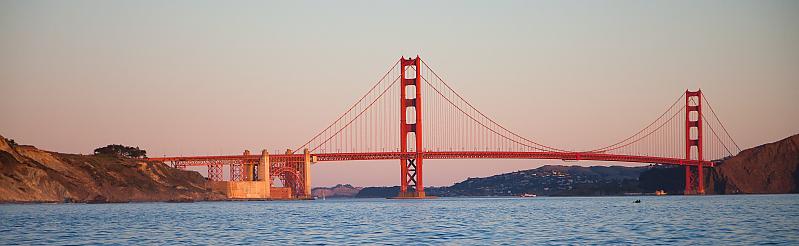 加州旧金山的金门大桥. 图片由Yvonne Israel O'Hare提供
